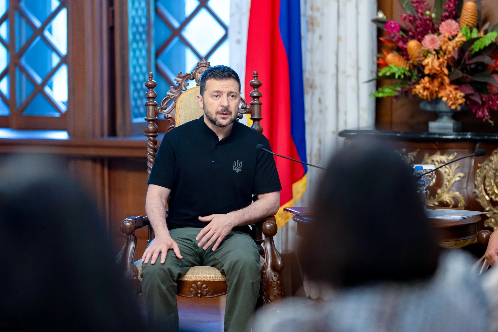 Украинският президент Зеленски на официално посещение във Виена