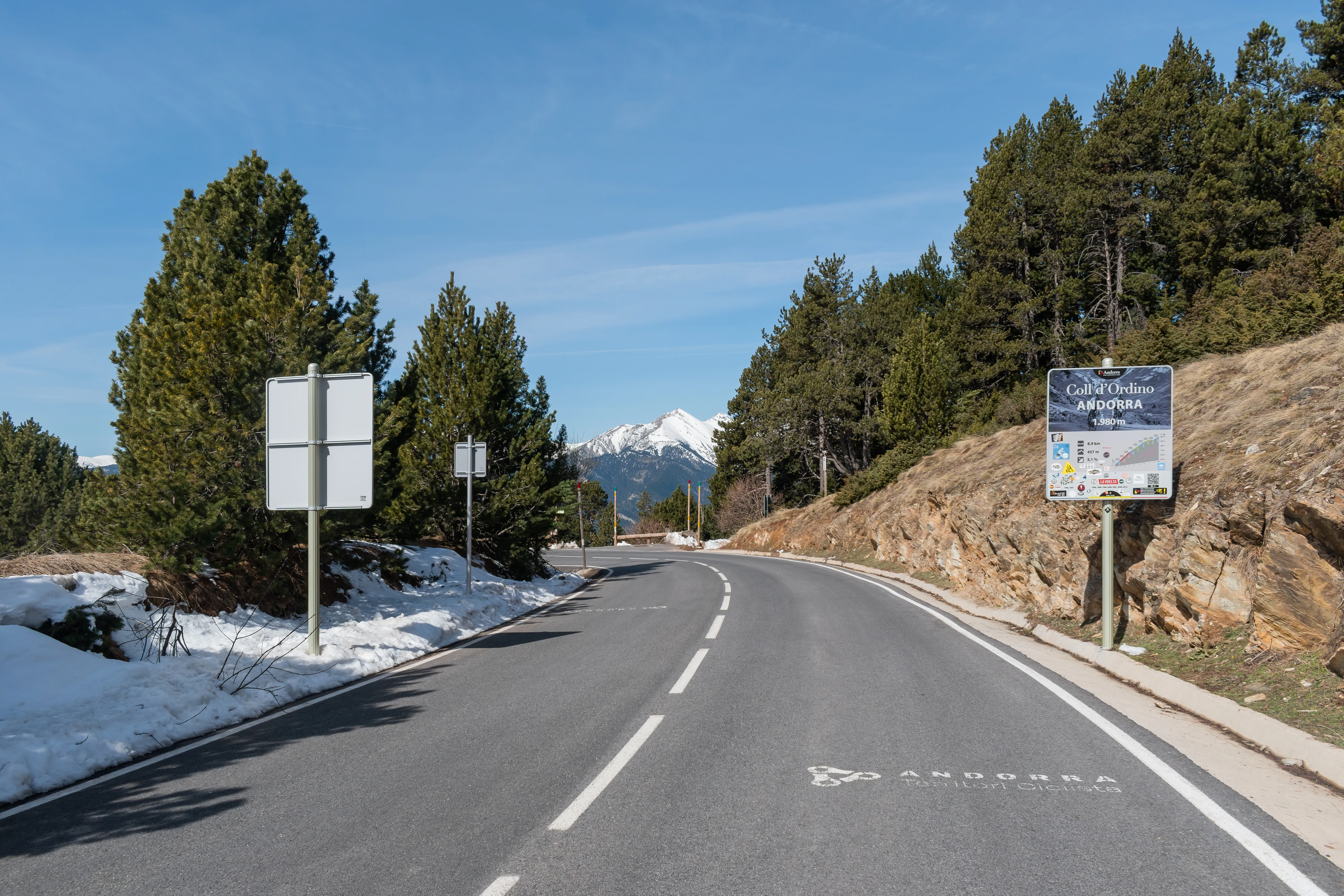 A large-scale road safety campaign covers critical routes