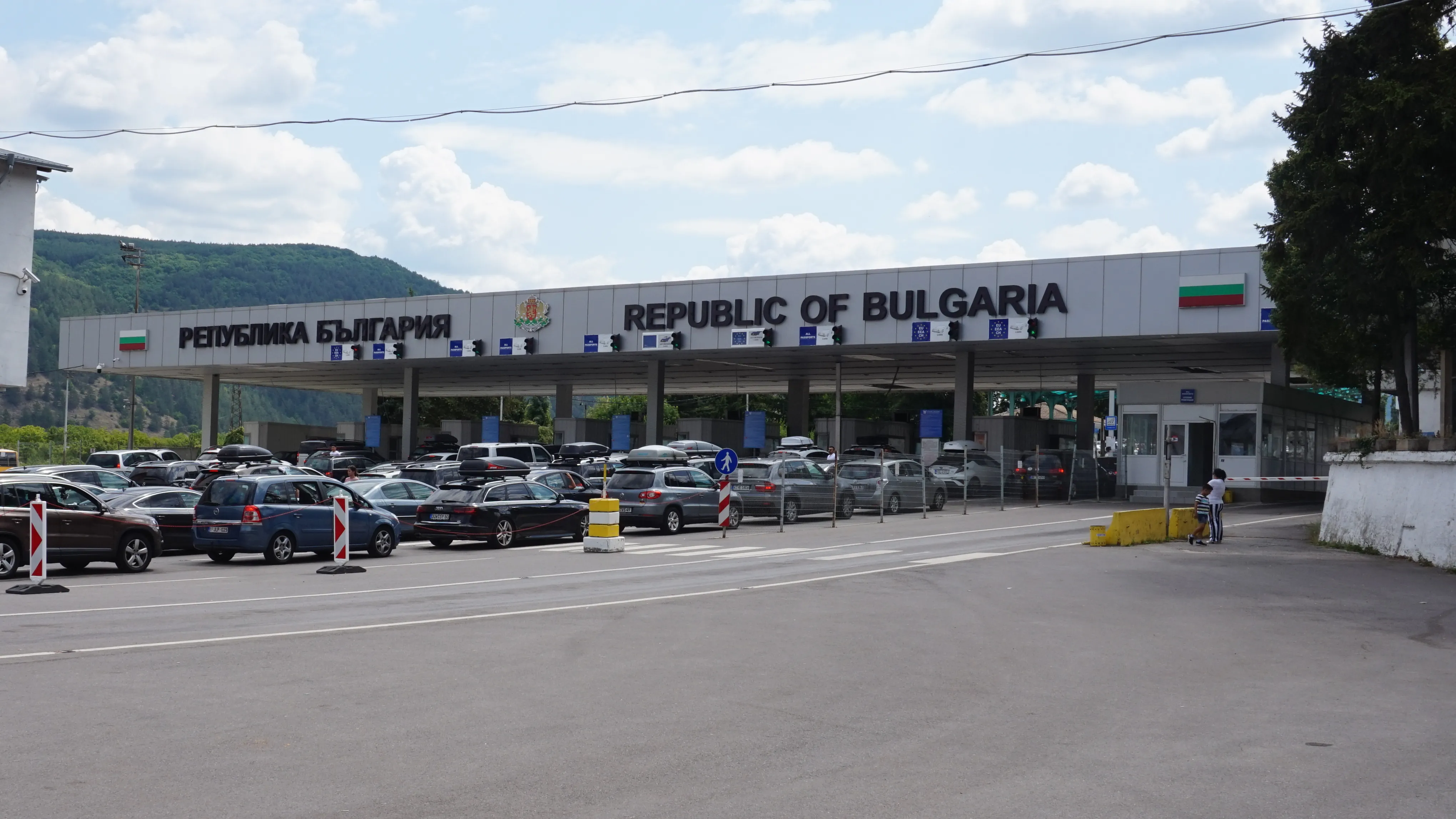 Border situation: Intensive traffic and repair activities at Bulgarian border checkpoints