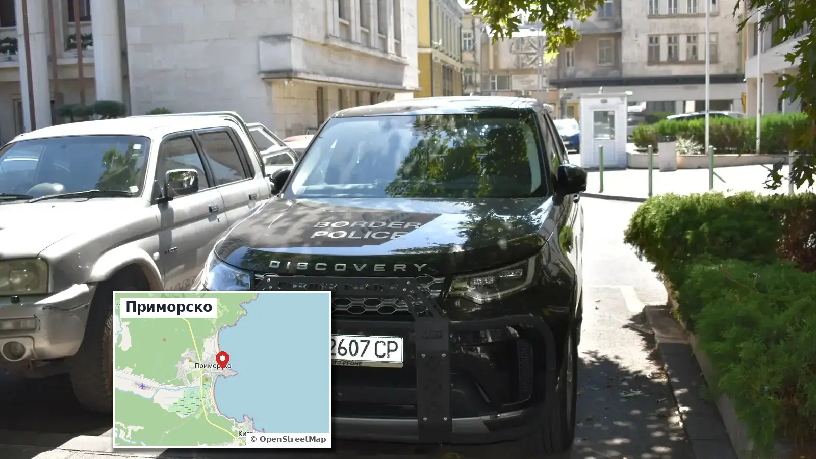 Minibus with 24 migrants was stopped near Yasna Polyana after a short chase
