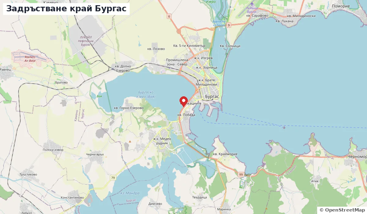 Сильные пробки в Бургасе и на дорогах вокруг города
