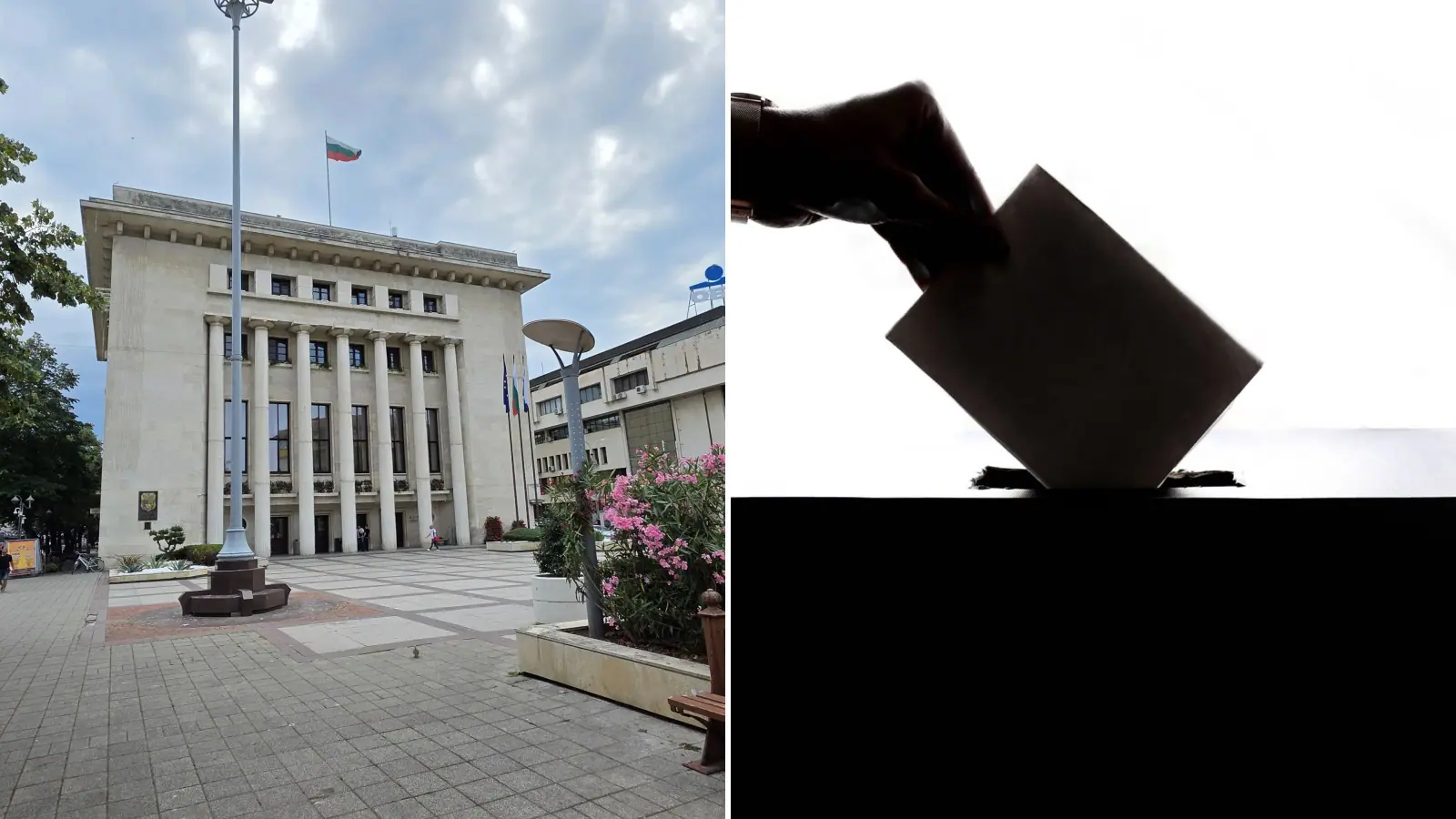 Първите протоколи от президентския вот в Бургас пристигнаха в 20:15 ч.