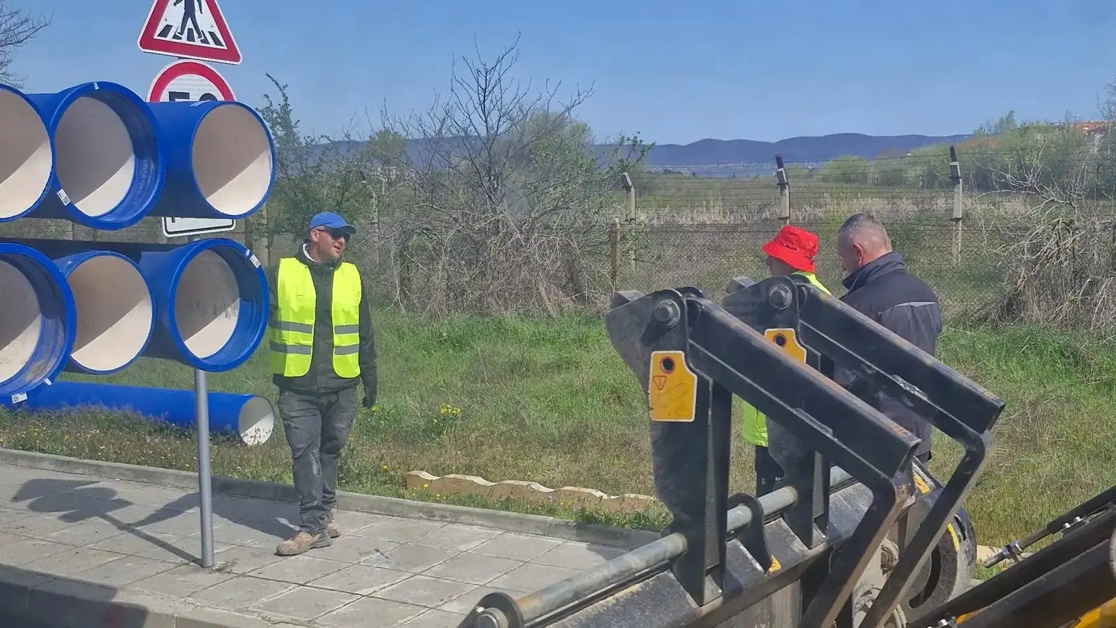 Water company repairs faults at four sites in Burgas area