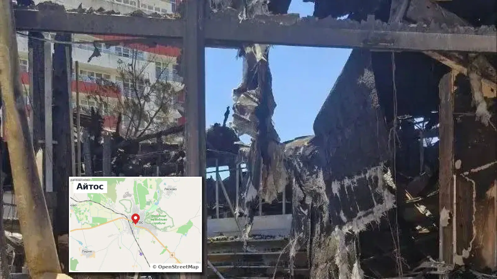 Пожар в доме в селе Караново Айтосской общины: выясняют причину