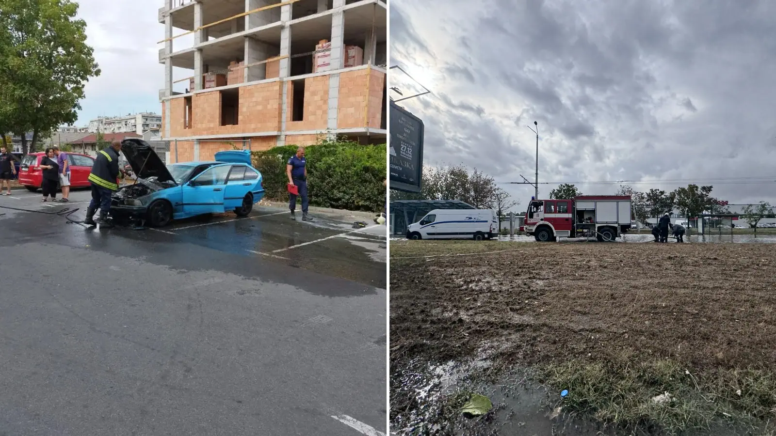 Пожарникарите загасиха 67 пожара в страната за денонощие, двама пострадаха