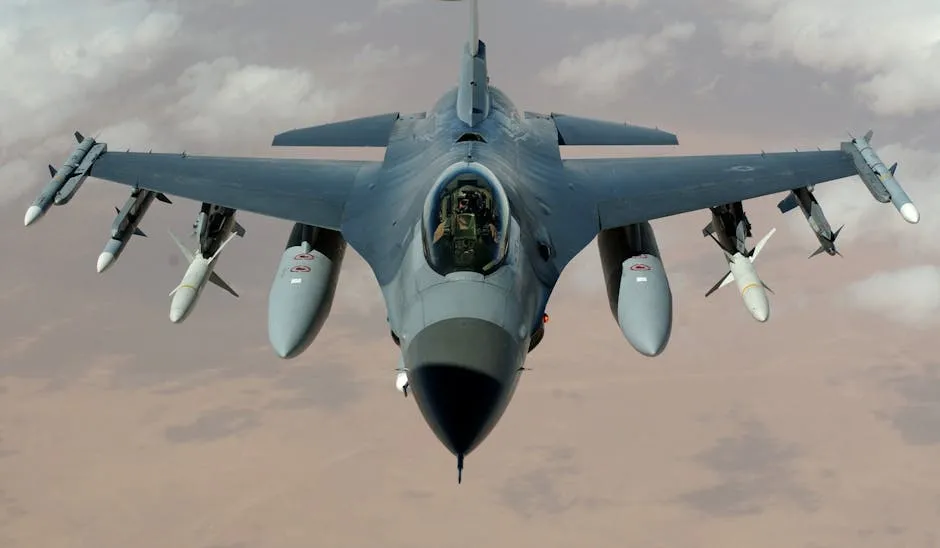 Героичен пилот на F-16 пожертва живота си в небето над Украйна