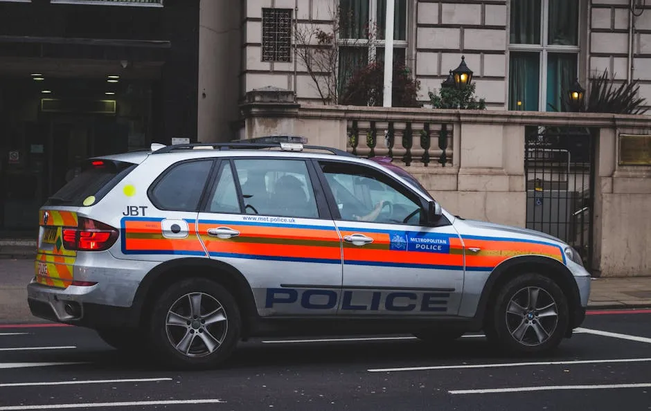 Large-scale police operation against driving in emergency lanes