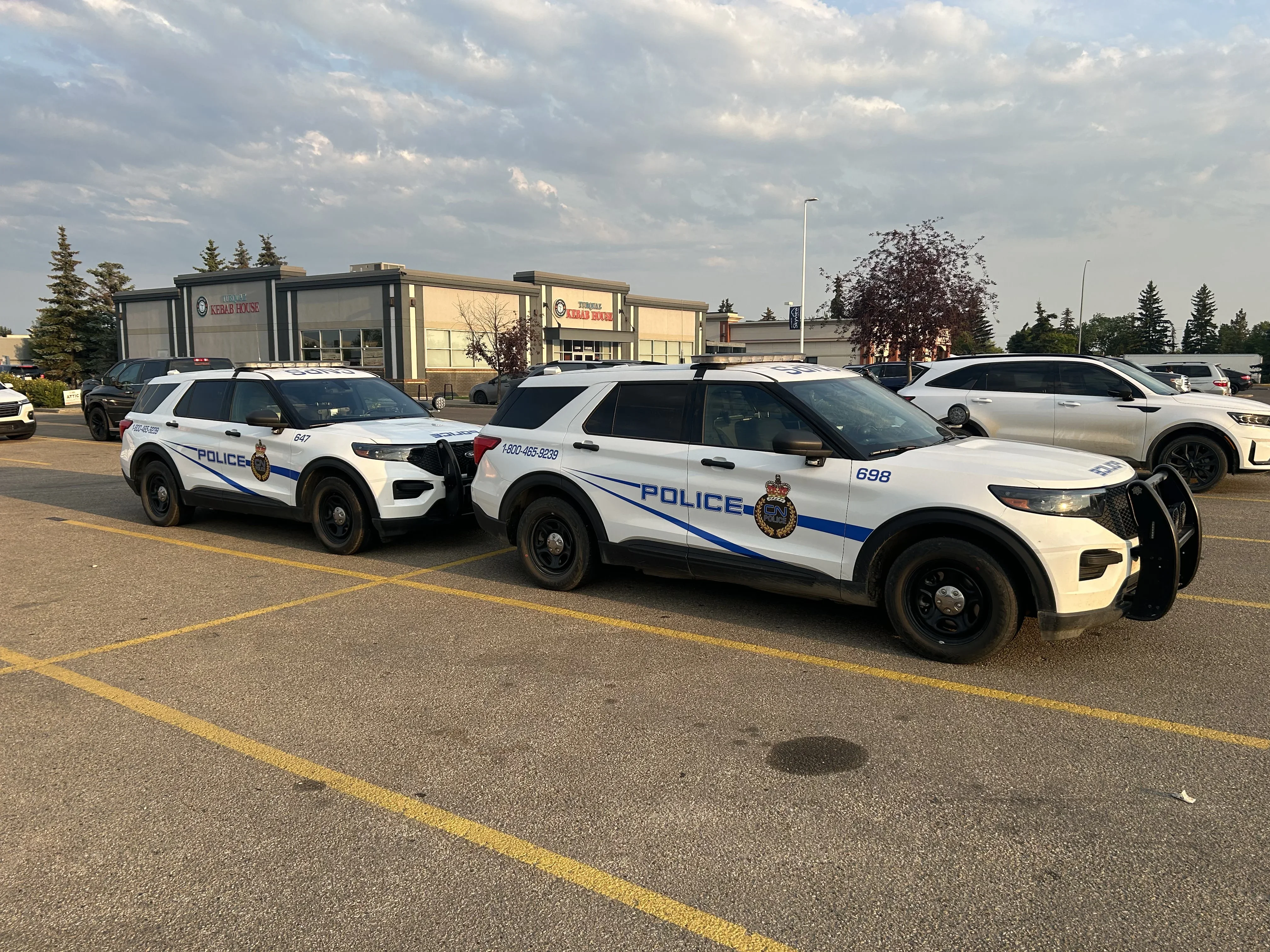 Police Presence in Elenite After Flooding