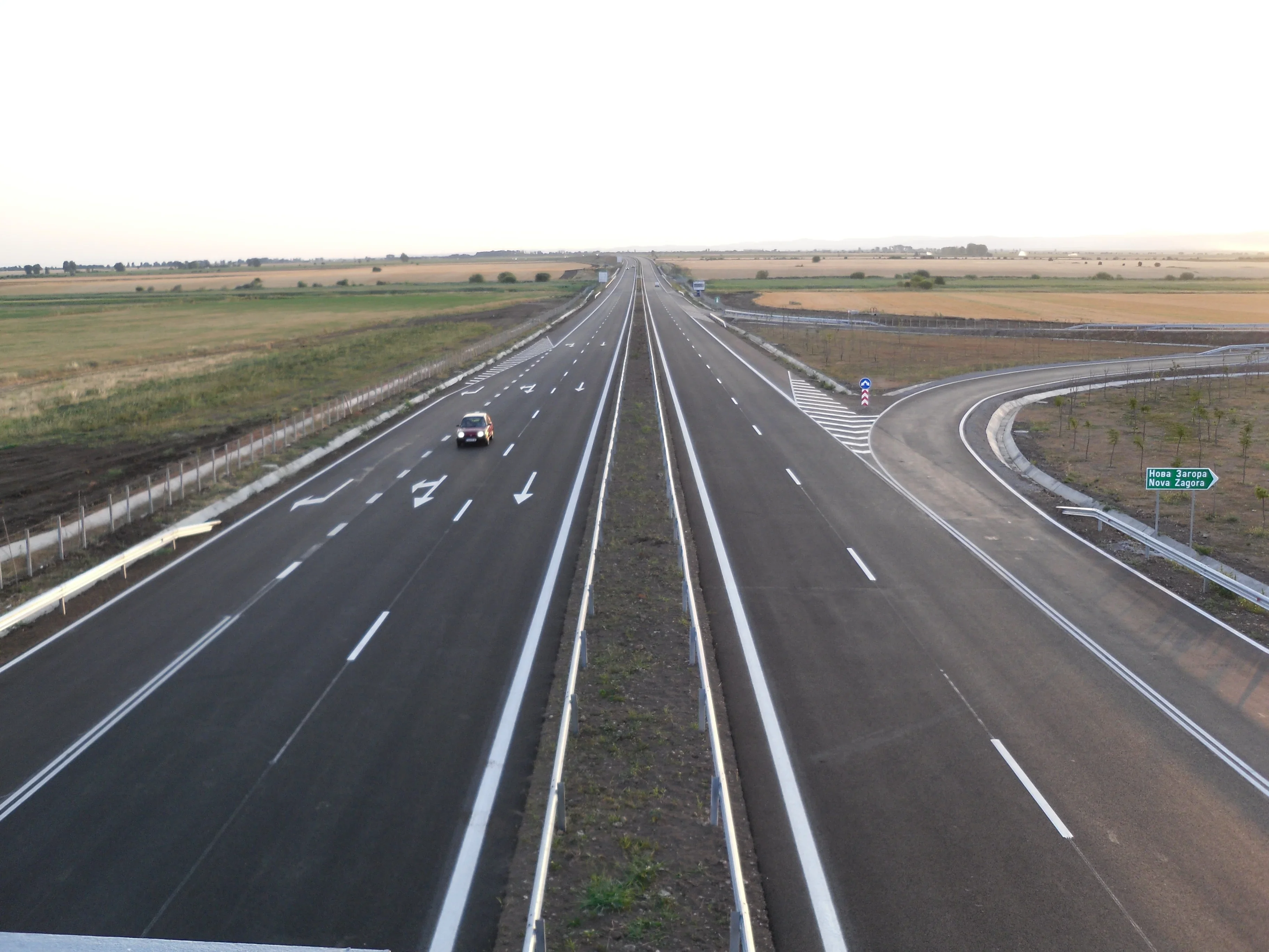 Repair of Trakia Motorway: Renewal of the Road Surface for Burgas