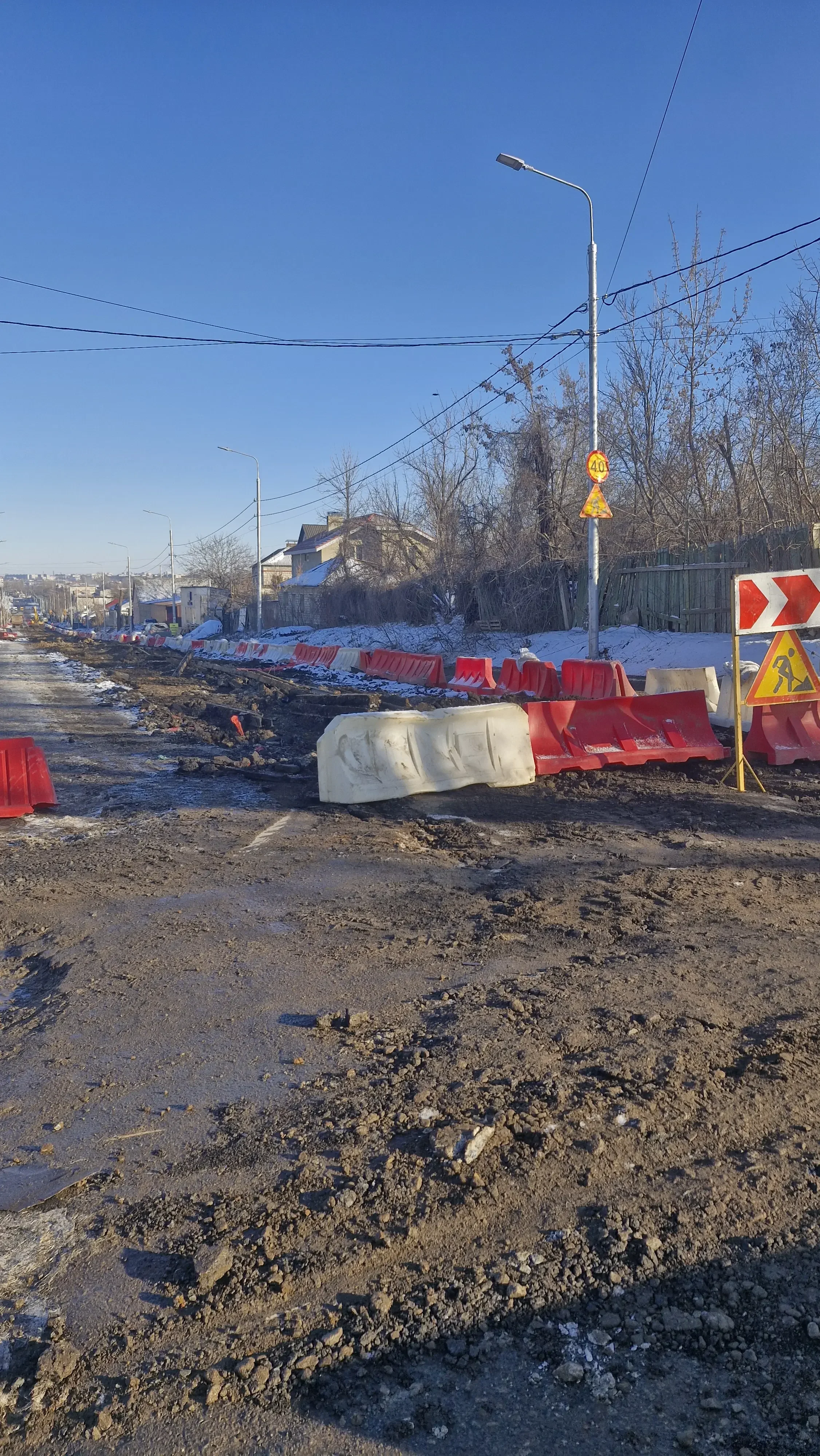 Временная организация дорожного движения в ж.к. Зорница из-за ремонта водопровода