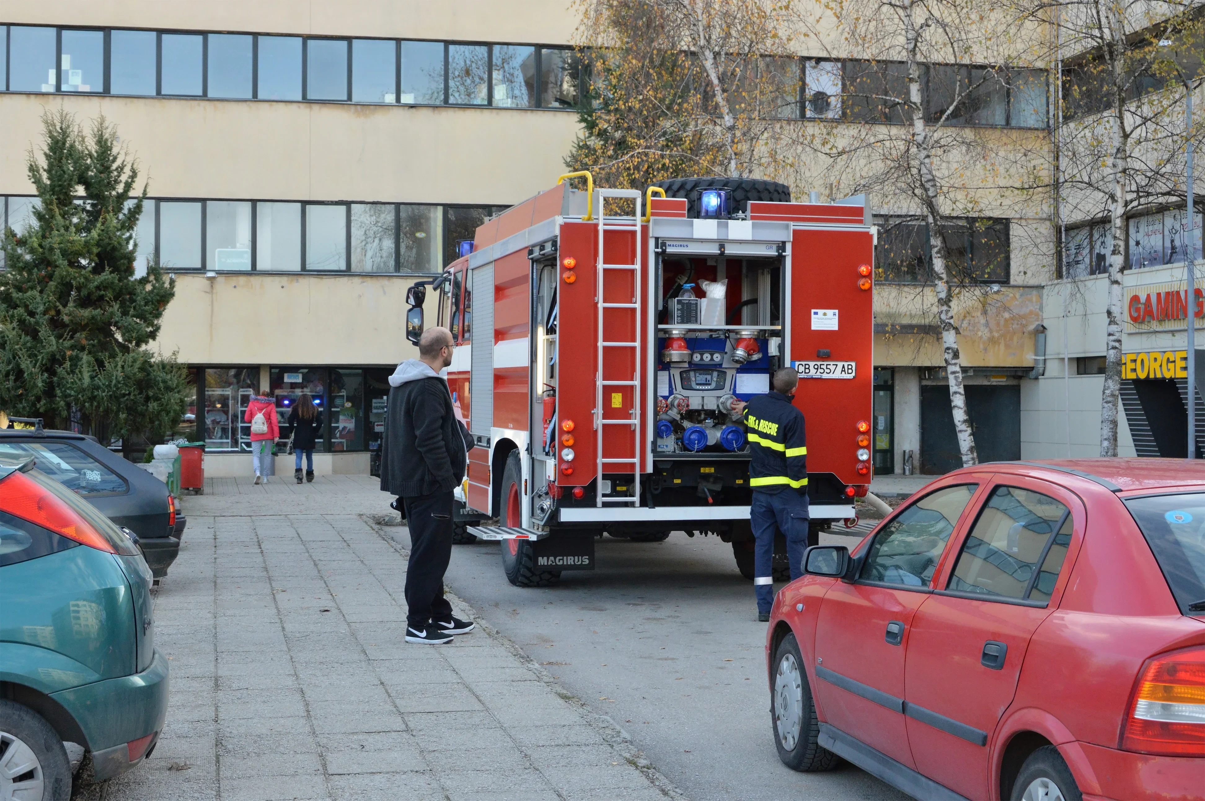 Размыт фон